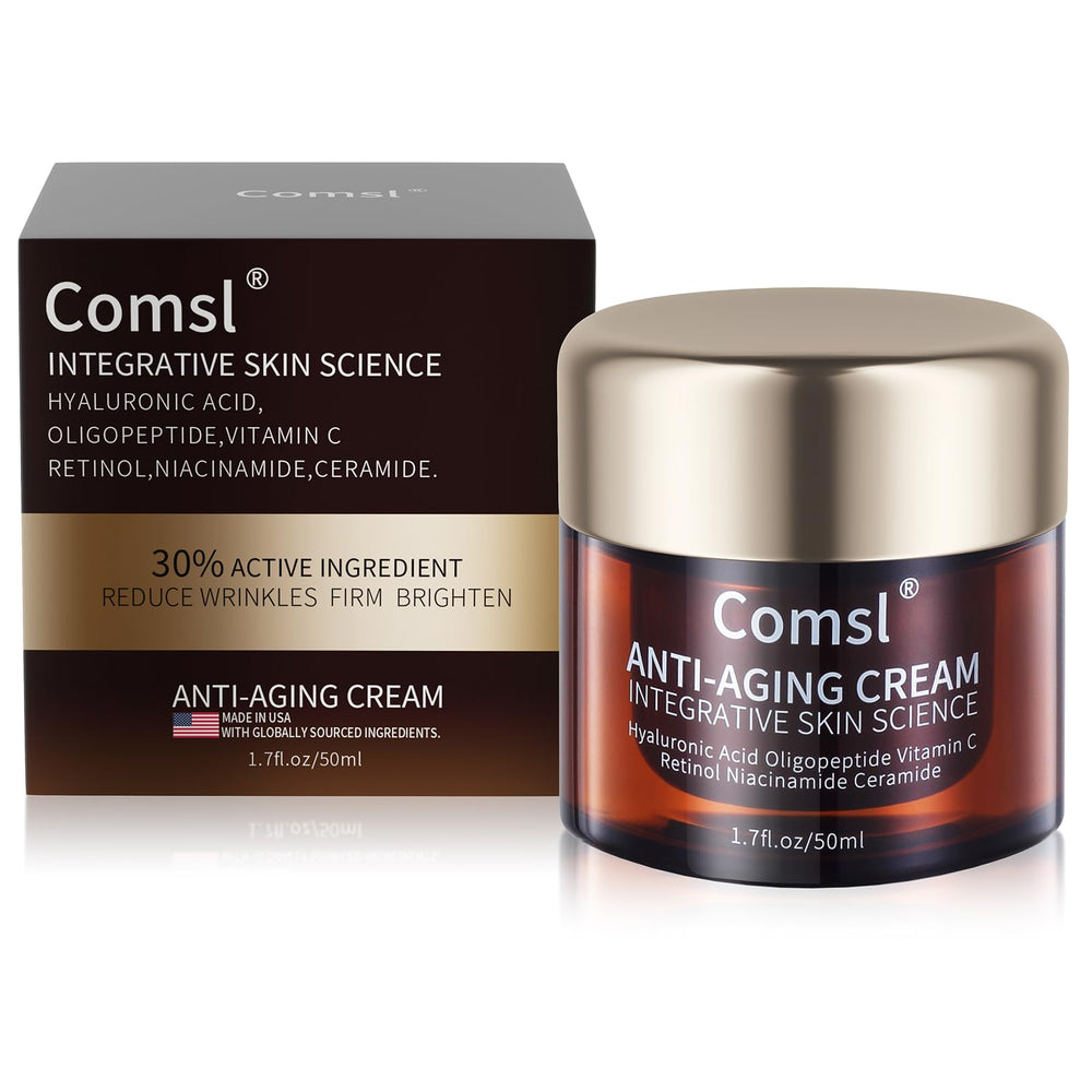 Comsl US-made 30% actives cream tube for hydrating skin