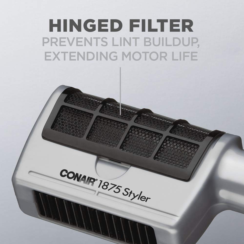Conair cool shot locks your look with a burst of cool air.