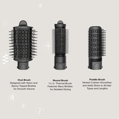 Conair Curl Collective drying settings demonstrating cool shot for setting style