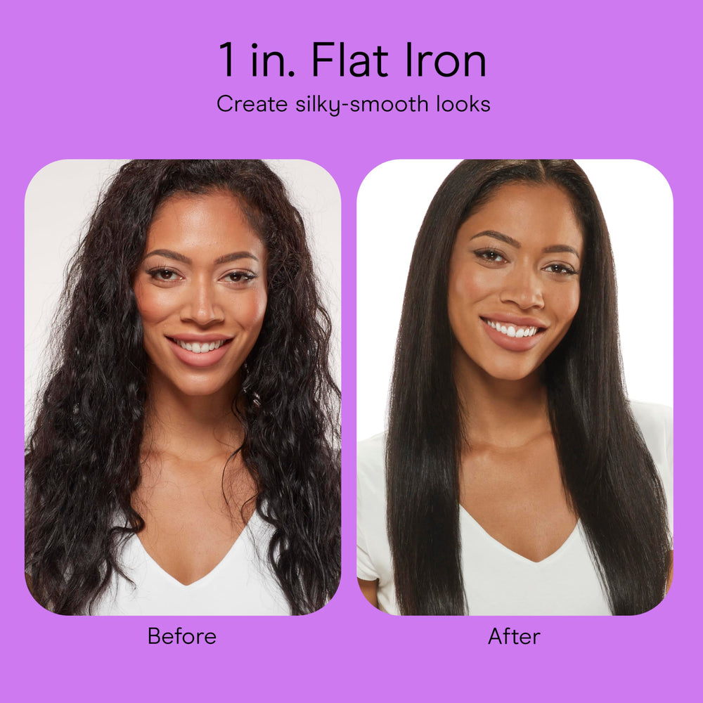 Conair flat iron for easy takealong styling anywhere you go.