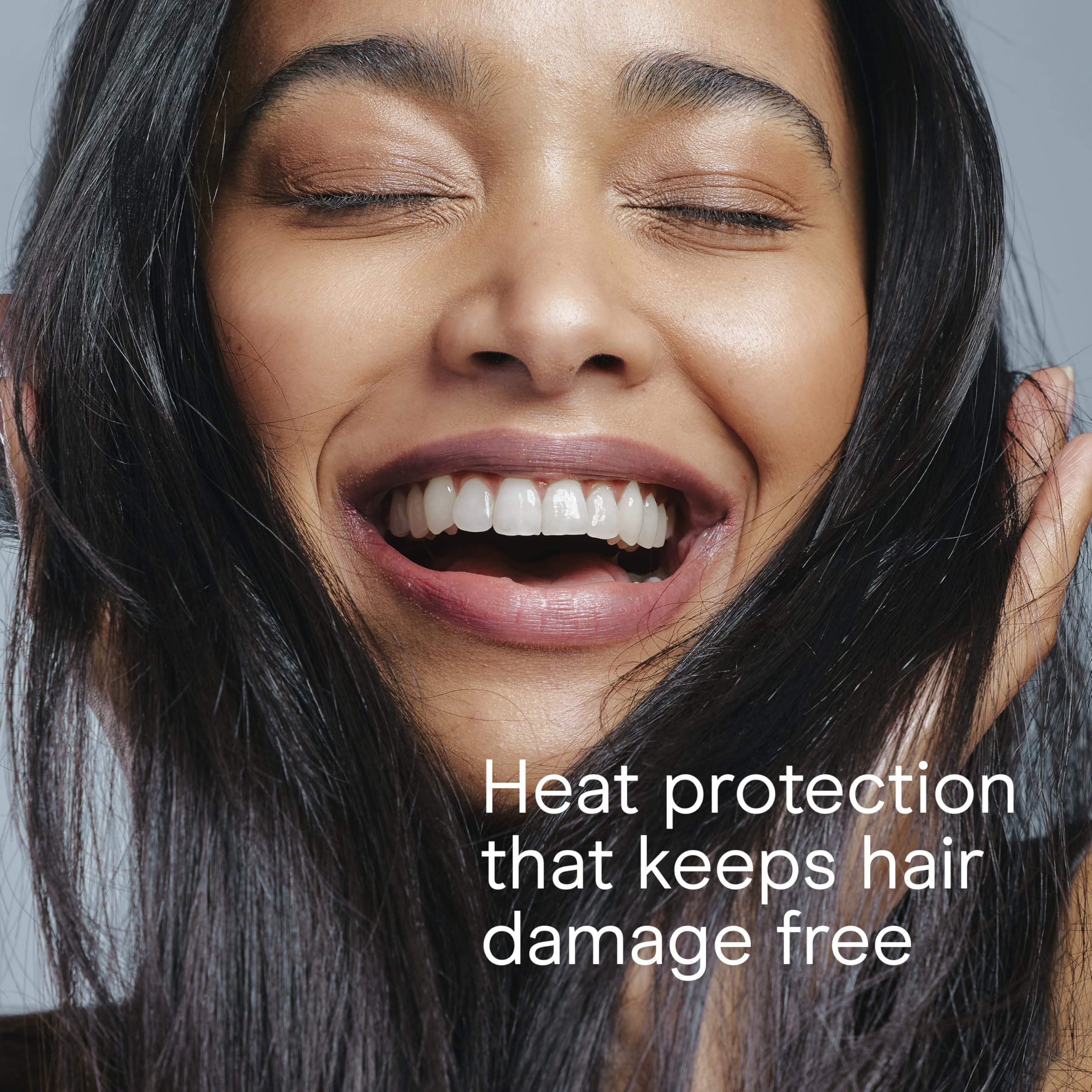 Conair double ceramic flat iron with long plates speeds up styling.