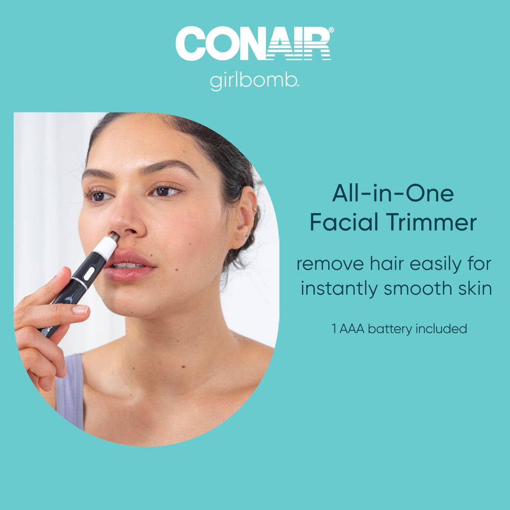 Conair GIRLBOMB travel-friendly kit fits neatly in a bag for grooming on the go