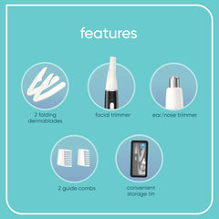 Conair GIRLBOMB nose and ear trimmer for safe, precise grooming