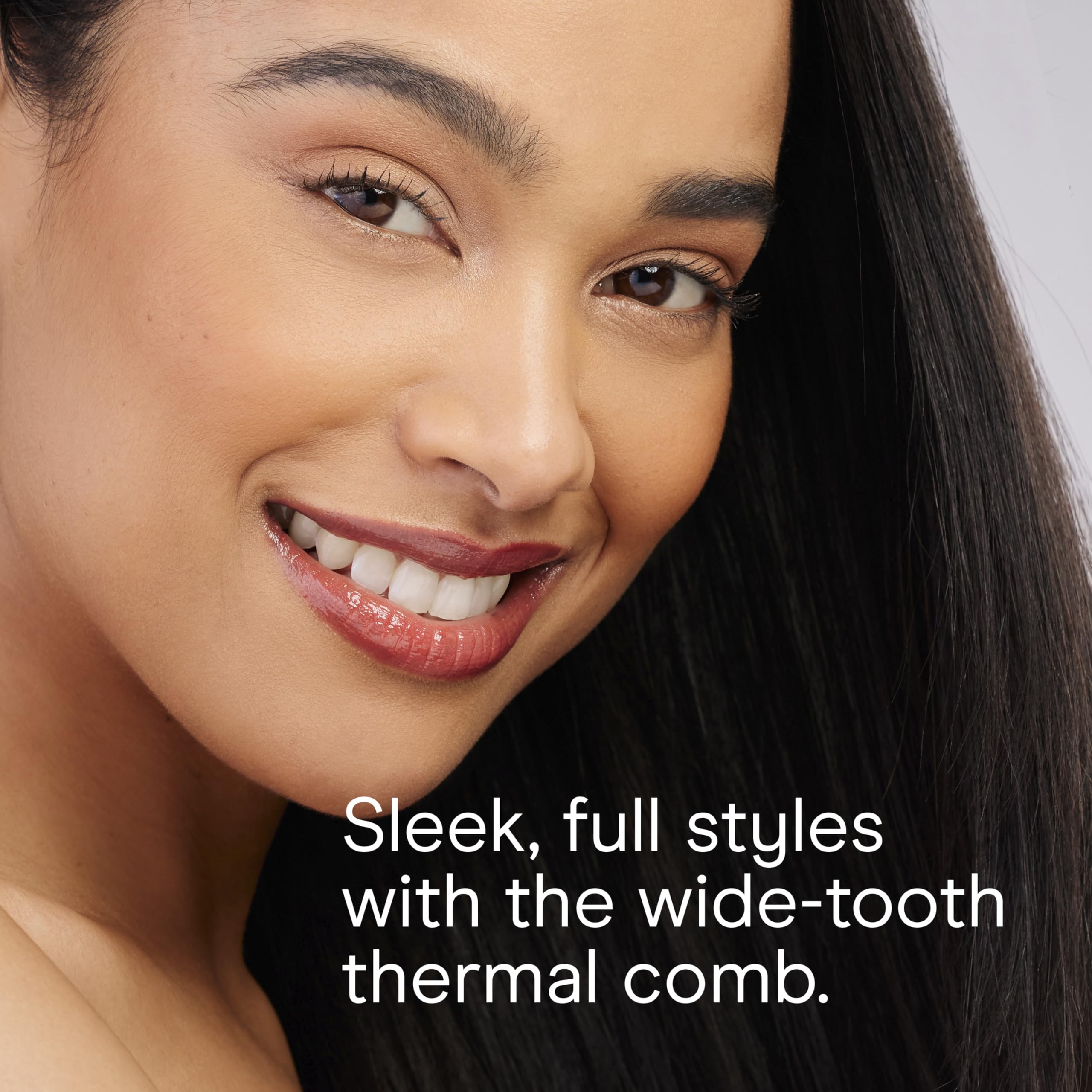 Conair Infinitipro attachment lock keeps tools secure during styling.