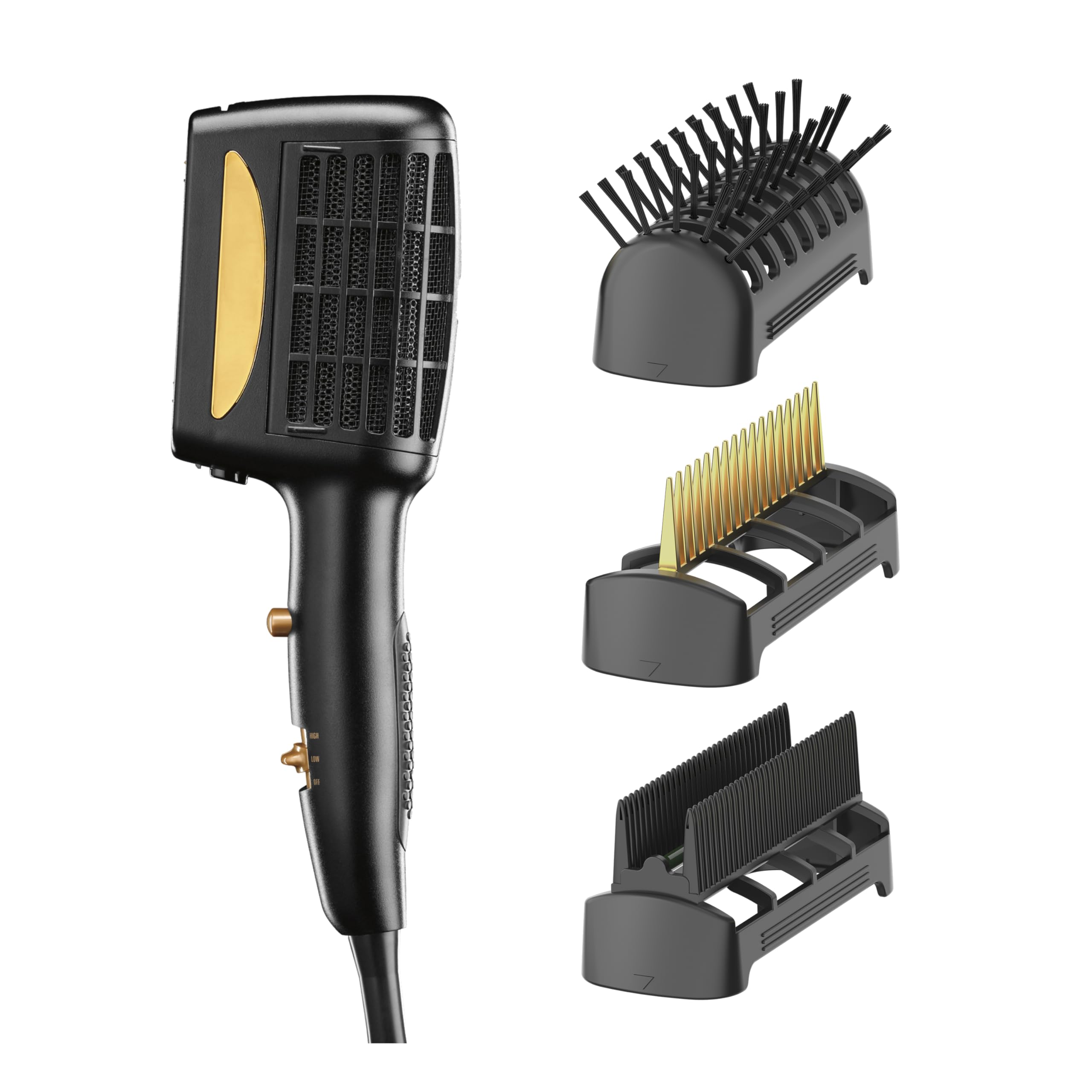 Conair Infinitipro bristle styling brush for smooth, customizable styling.