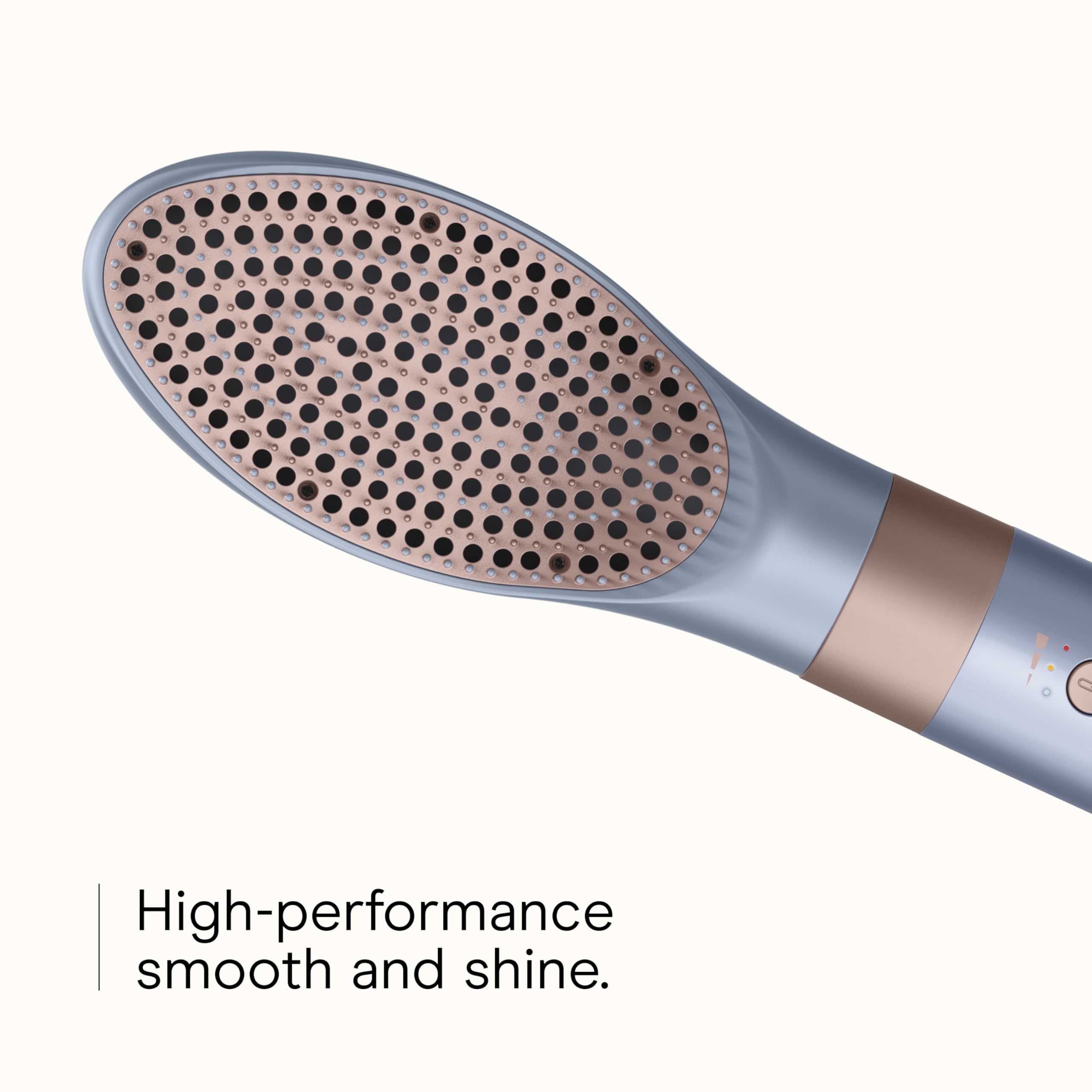 Conair INFINITIPRO DigitalAIRE paddle brush smooths mid-lengths to ends.