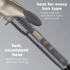 Conair InfinitiPro easy-glide surface for snag-free styling.