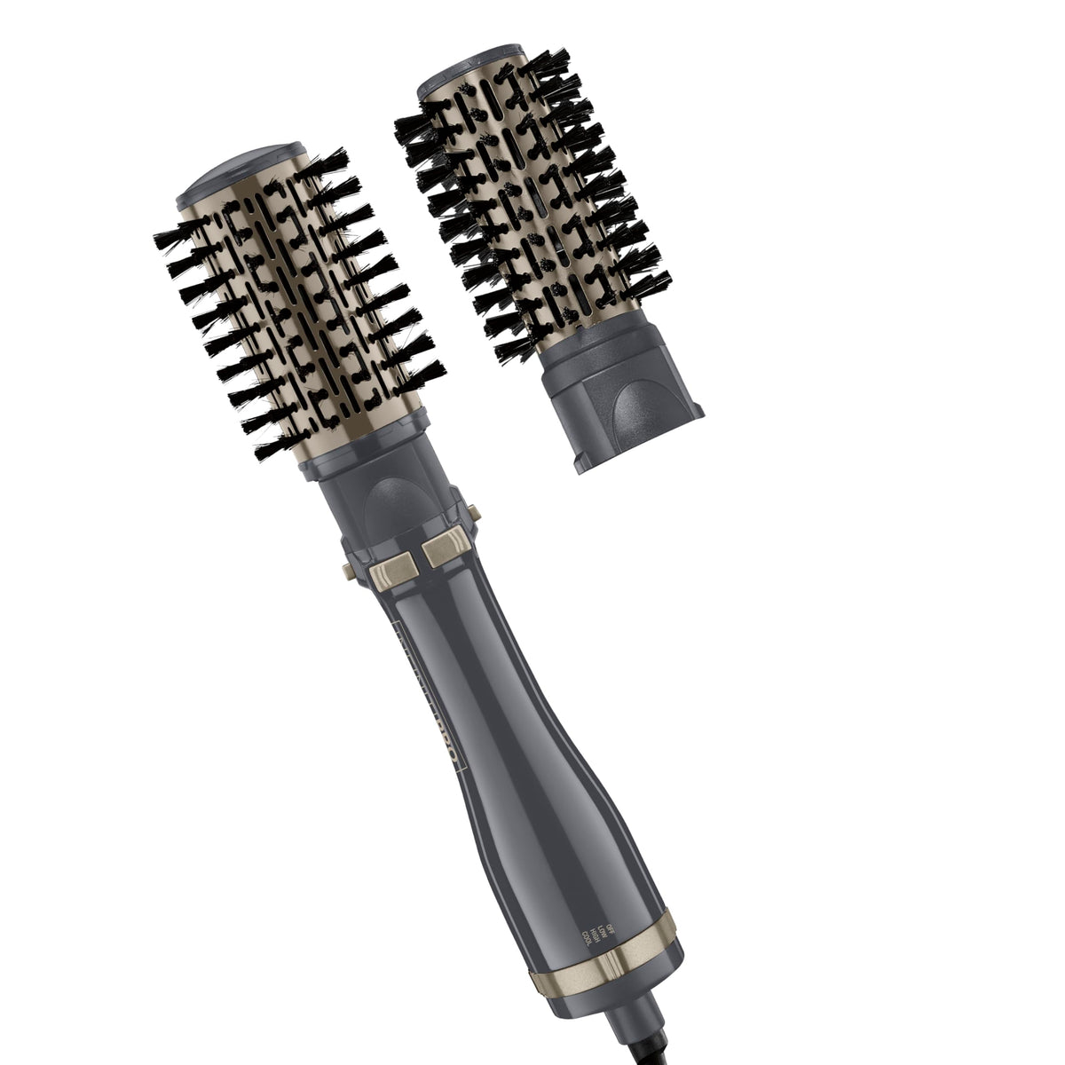 Conair InfinitiPro hot air styling brush 1.5-inch barrel for defined curls and smooth finish