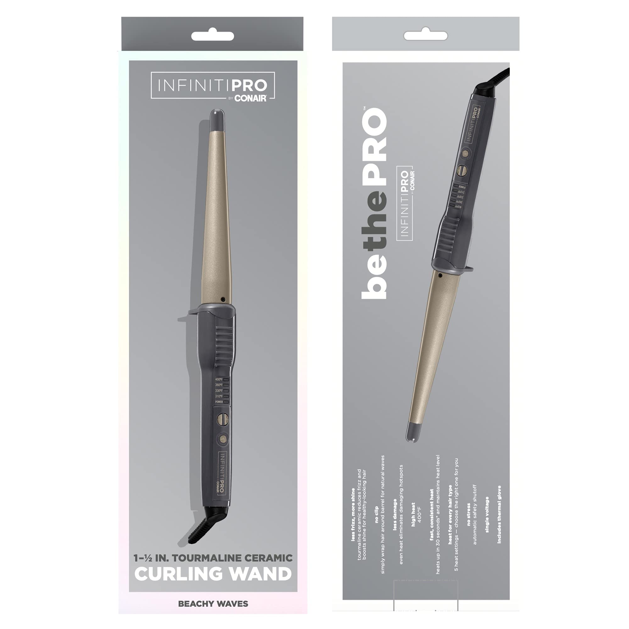 Conair InfinitiPro insulated thermal glove protects hands during use