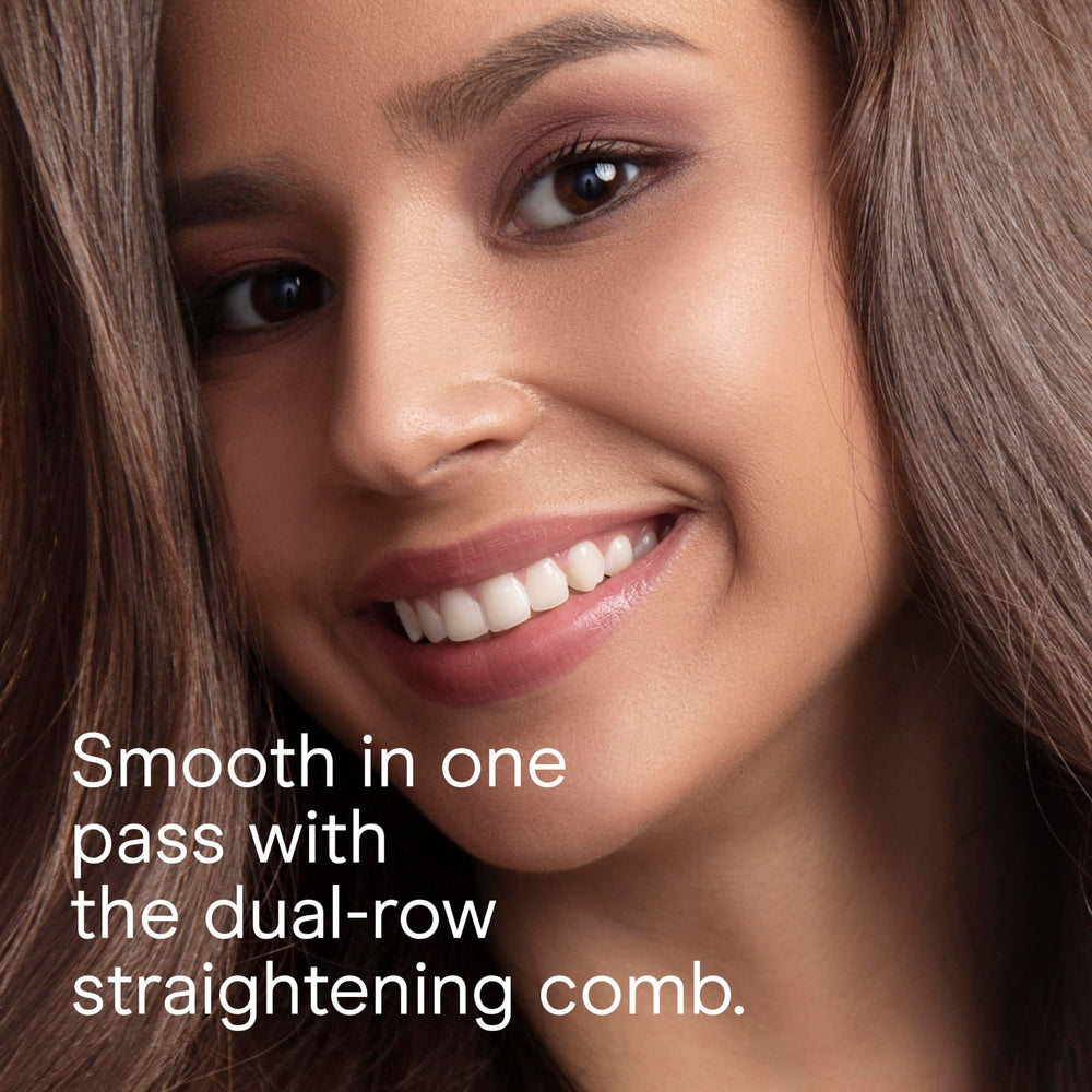 Conair Infinitipro ionic tourmaline ceramic technology reduces frizz and adds shine.