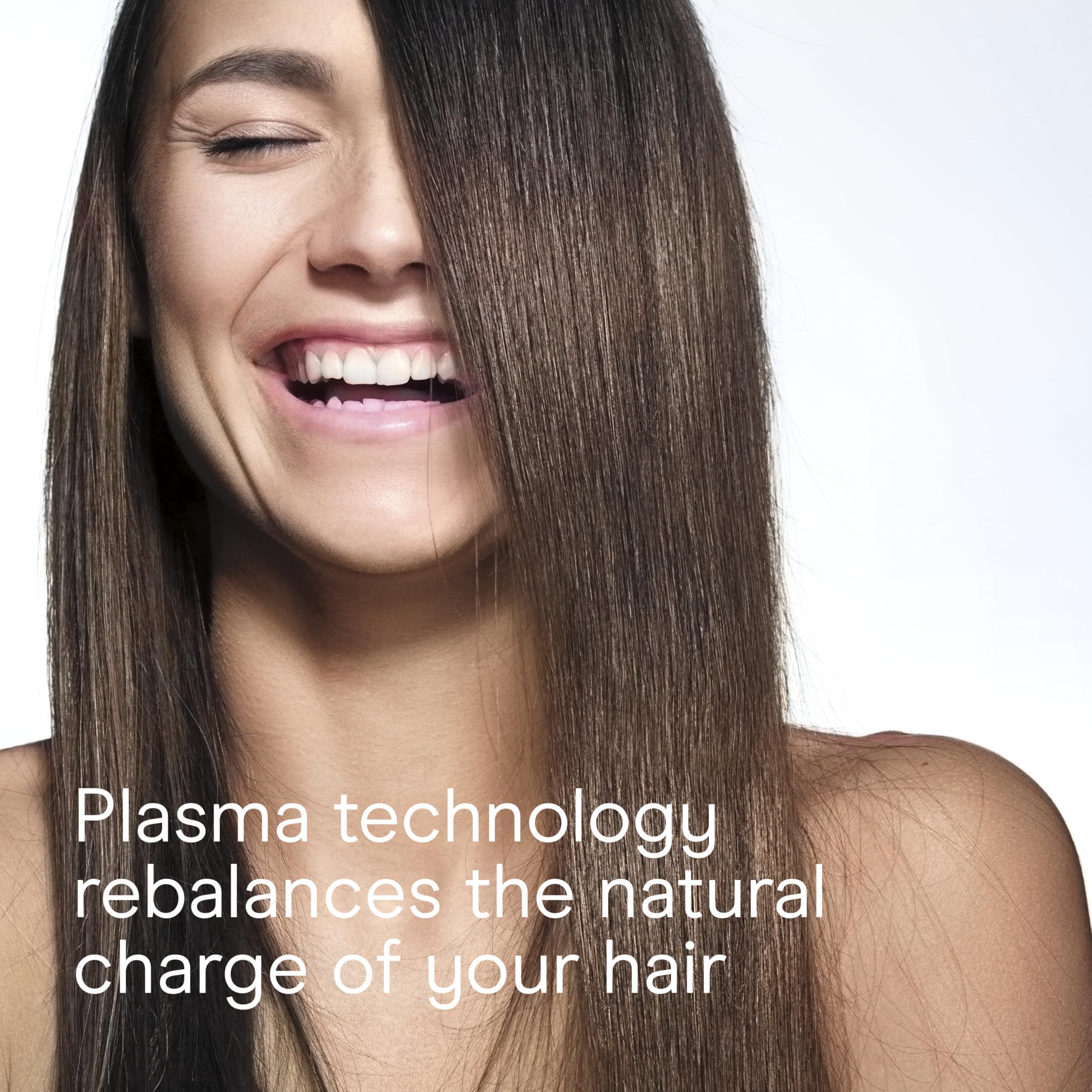 Conair InfinitiPRO SmoothWrap mint diffuser attached illustrates curl definition with gentle airflow.