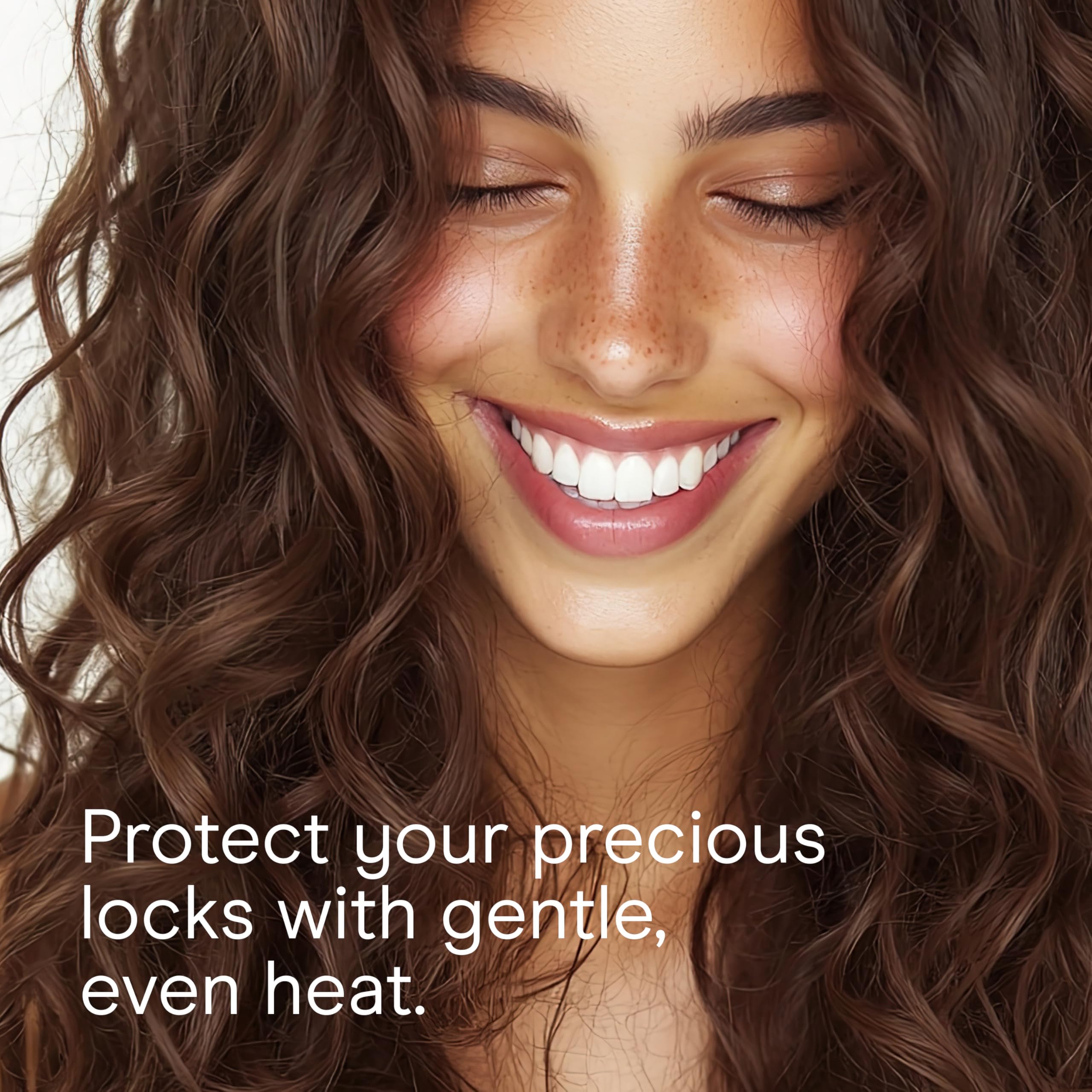 Conair Instant Heat curling iron includes a 5-foot cord for easy maneuvering.