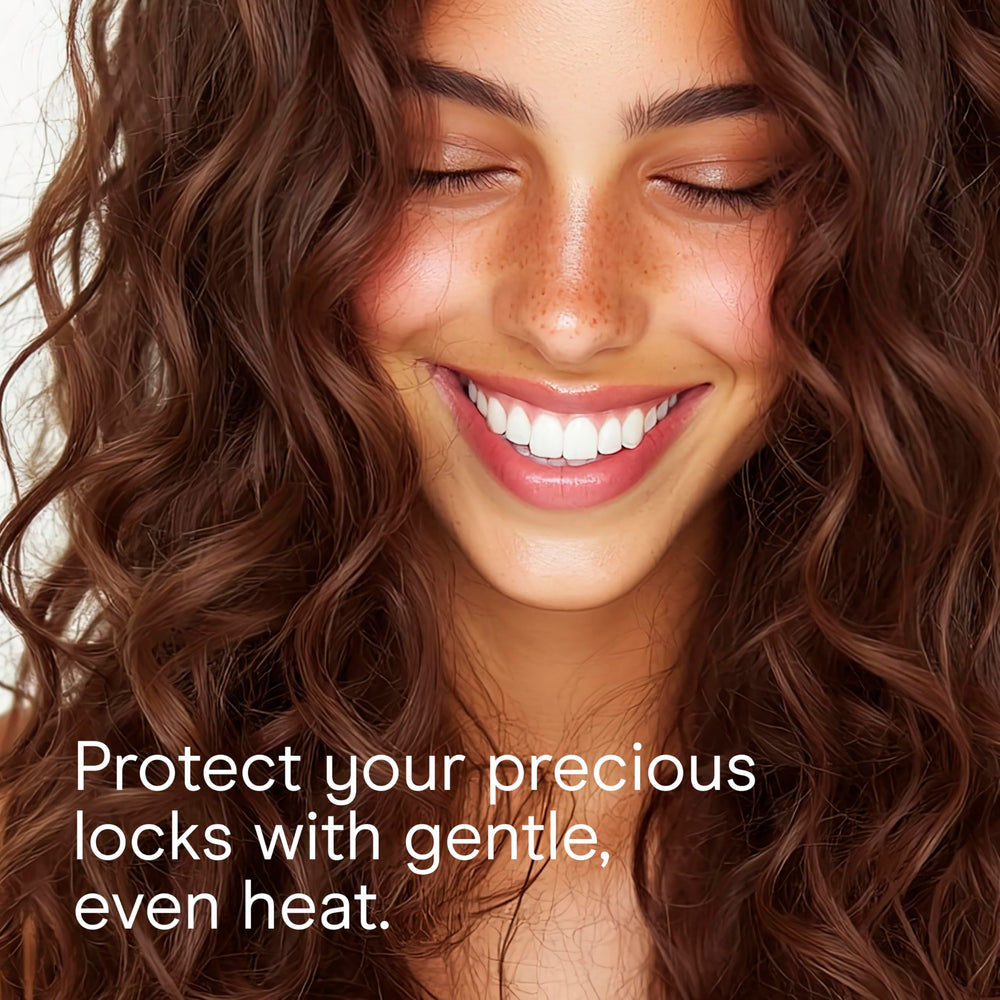 Conair Instant Heat curling iron includes a 5-foot cord for easy maneuvering.