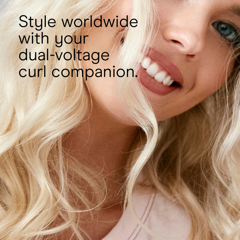 Conair Instant Heat curling iron dual voltage for travel-ready styling anywhere.