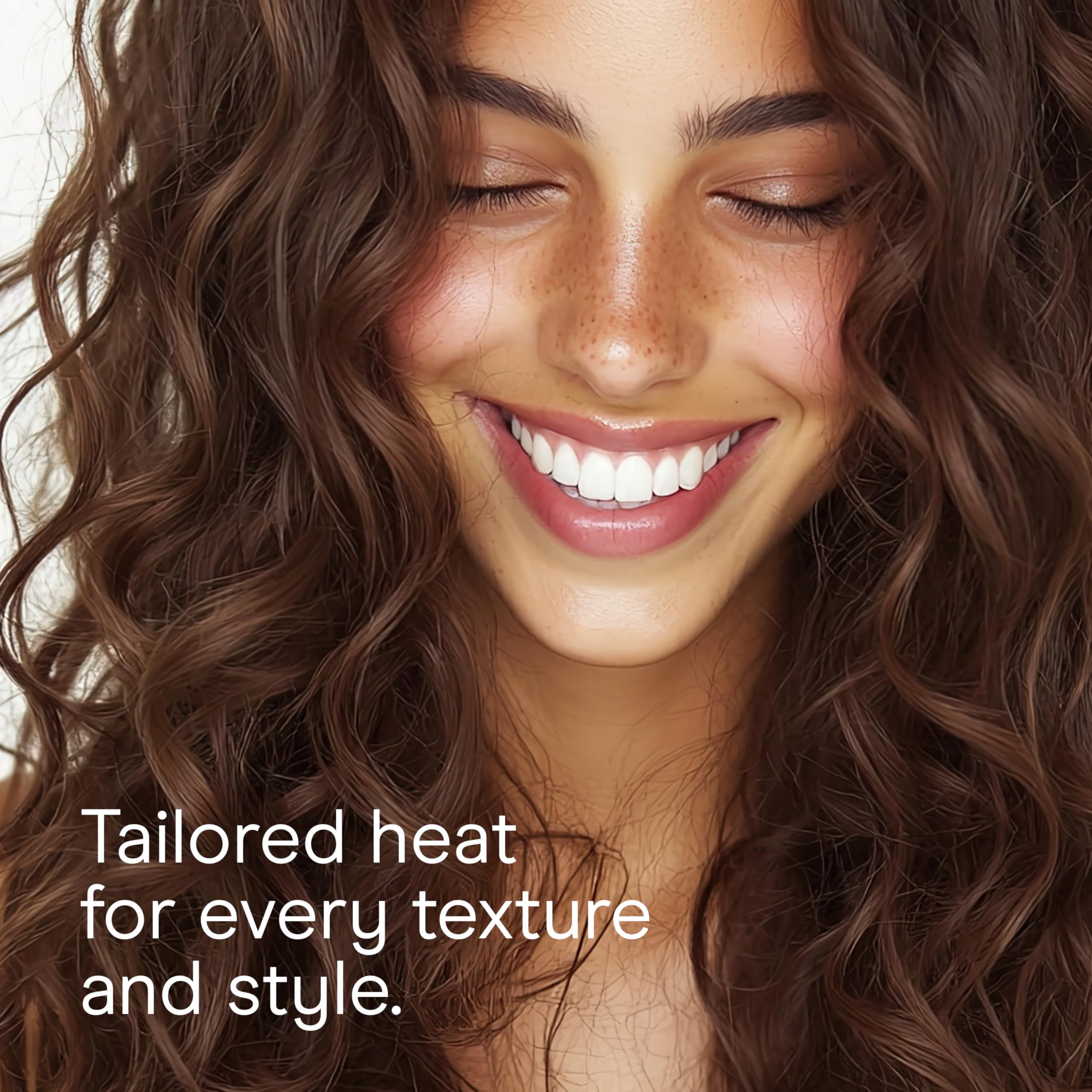 Conair Instant Heat curling iron swivel cord reduces tangles during styling.