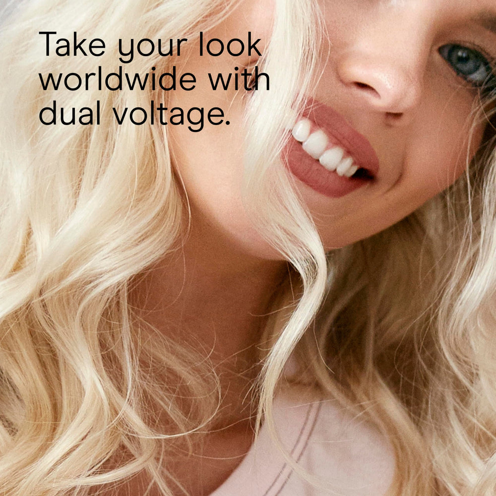 Conair Instant Heat curling iron has an extra-long cool tip for finger protection.