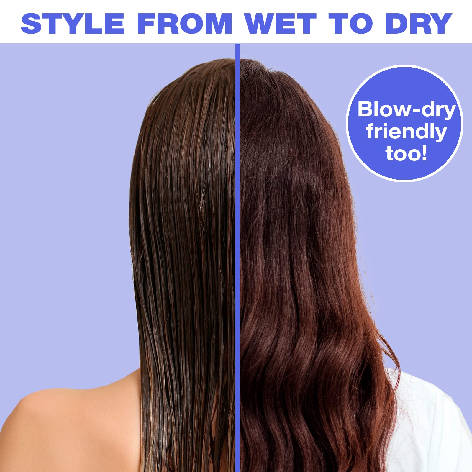 Conair Knot Dr. extra-soft tips reduce snagging and breakage