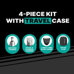 Conair Men detail trimmer attachment helps precise edging for perfect brows.