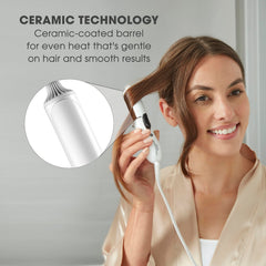 Conair mini ceramic-technology delivers even heat for smooth, frizz-minimizing styling