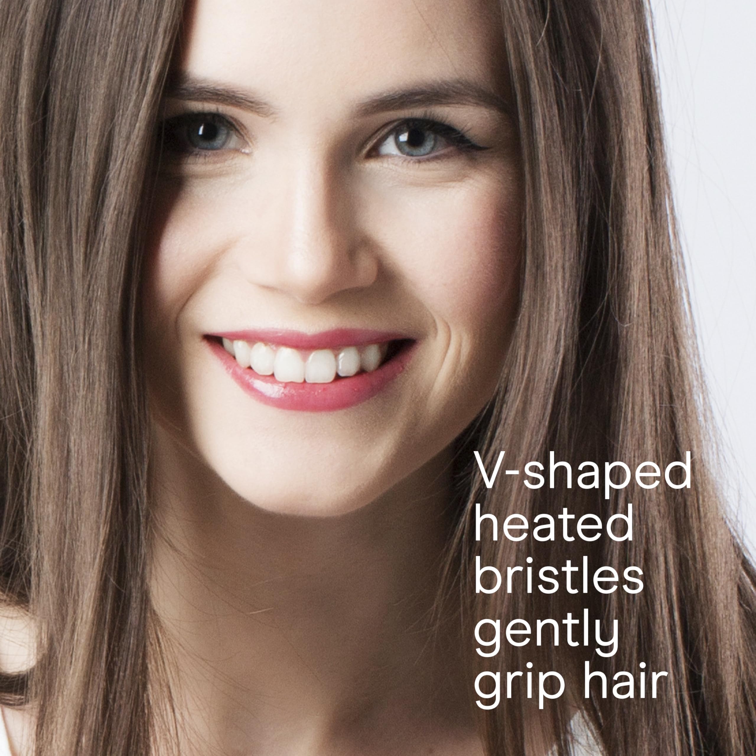 Conair straightening brush auto-off feature for safety and convenience