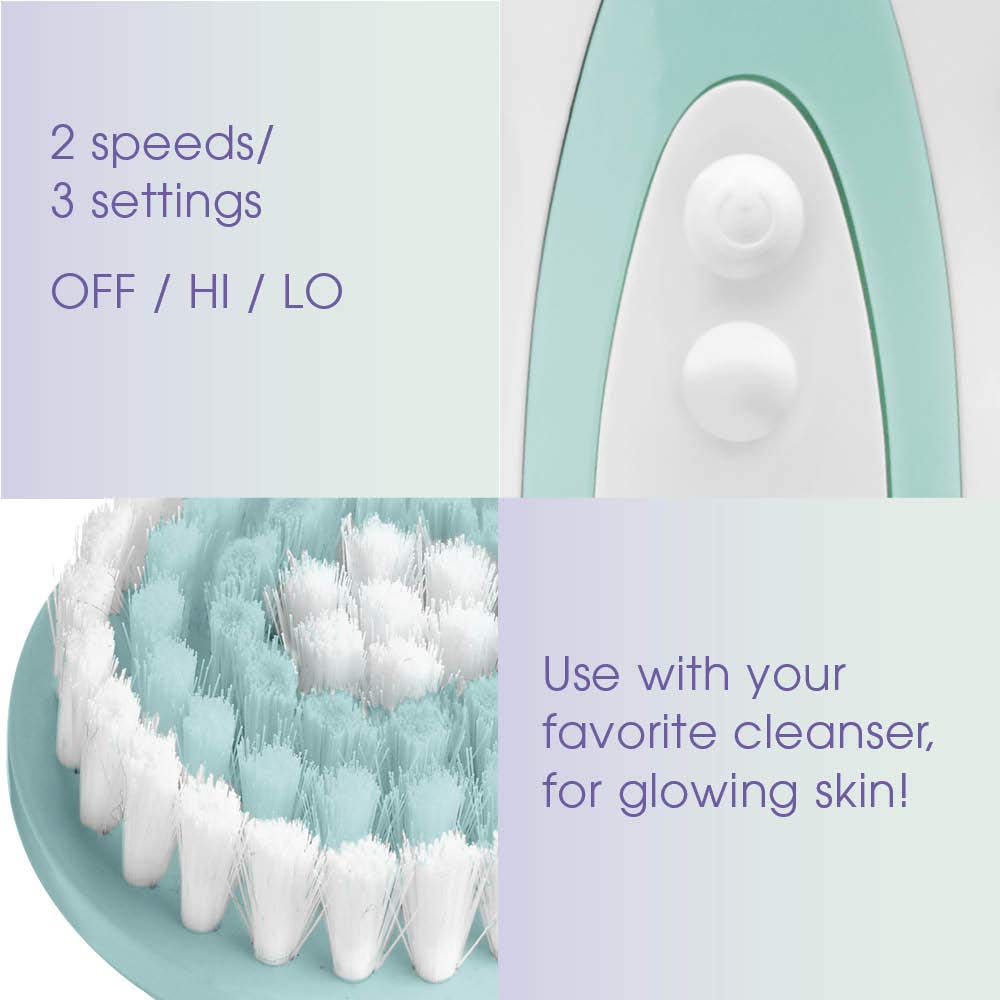 Conair True Glow’s water-resistant design supports safe use at the sink or shower.