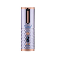 Conair Unbound cordless auto curler on charging for cordless travel styling