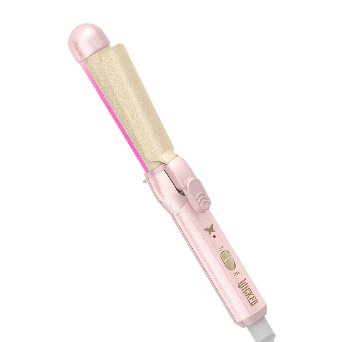 Conair Wicked Glinda curling iron 1-inch barrel close-up for defined curls.