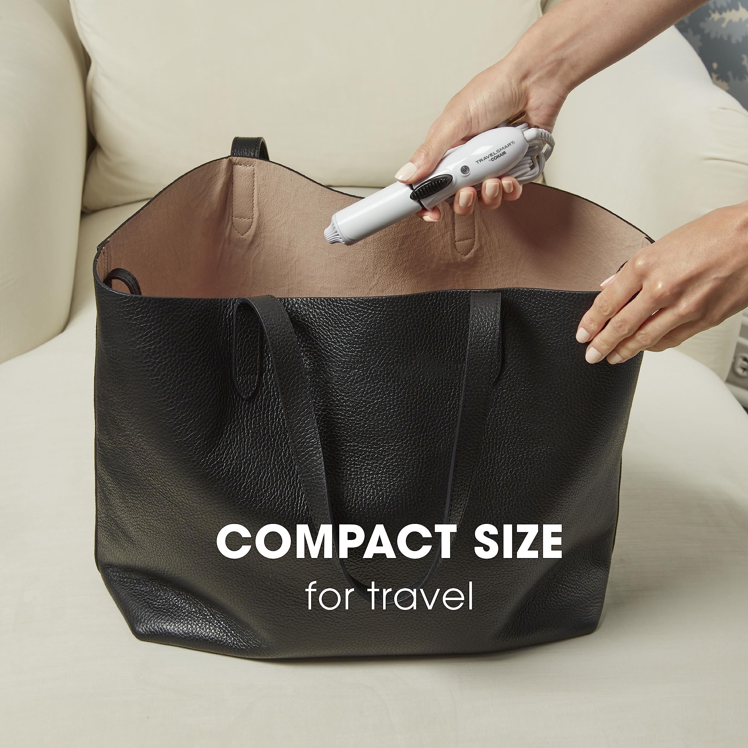 Conair worldwide-dual-voltage travel iron lets you style anywhere