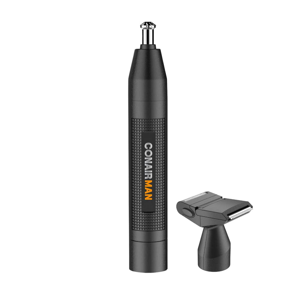 ConairMAN nose trimmer with 360-degree bevel blade for precise trimming