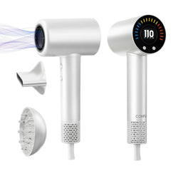 CONFU hair dryer 110000rpm-motor boosts fast drying for busy mornings.