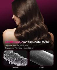 CONFU hair dryer with diffuser supports natural curls and texture