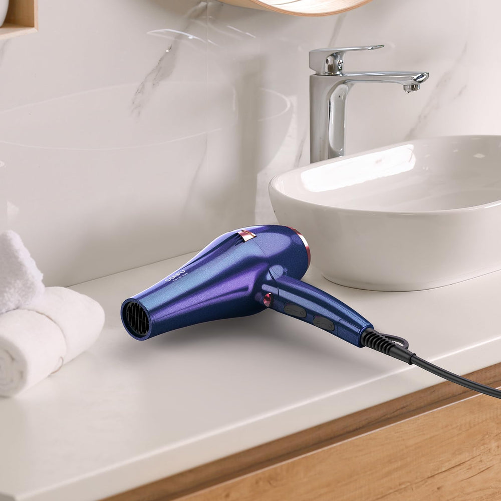 CONFU Hair Dryer Pro travel-friendly design supports styling on the go.