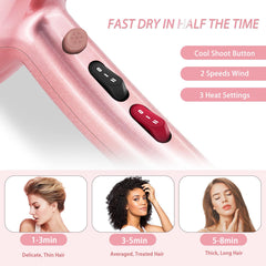 Conhaze Ionic Hair Dryer diffuser attachment in use for curly hair definition