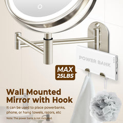 CONLWIN extendable arm and 360° rotation for easy angle adjustment