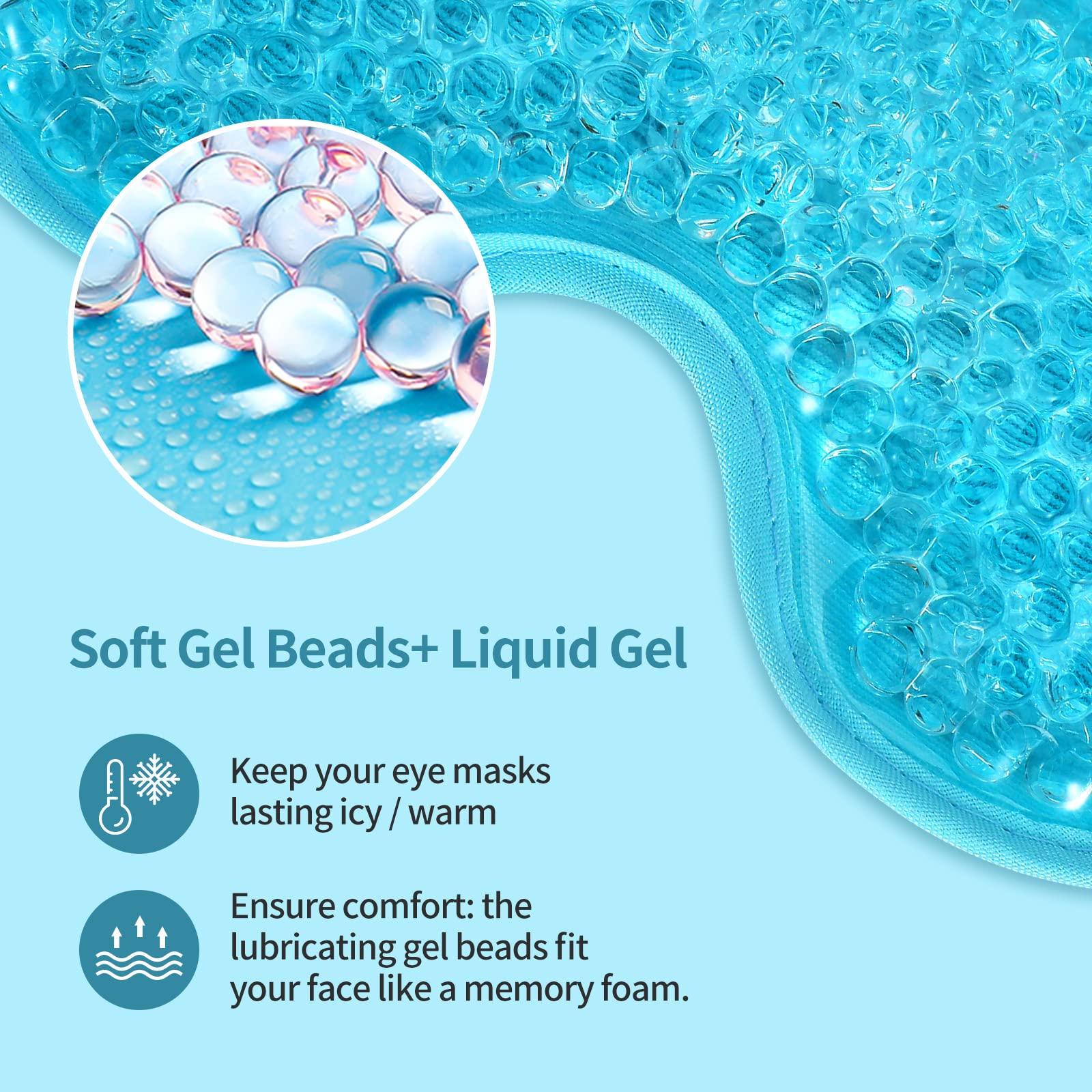 CONSGIJI two-mask set promotes relaxation and stress relief during downtime