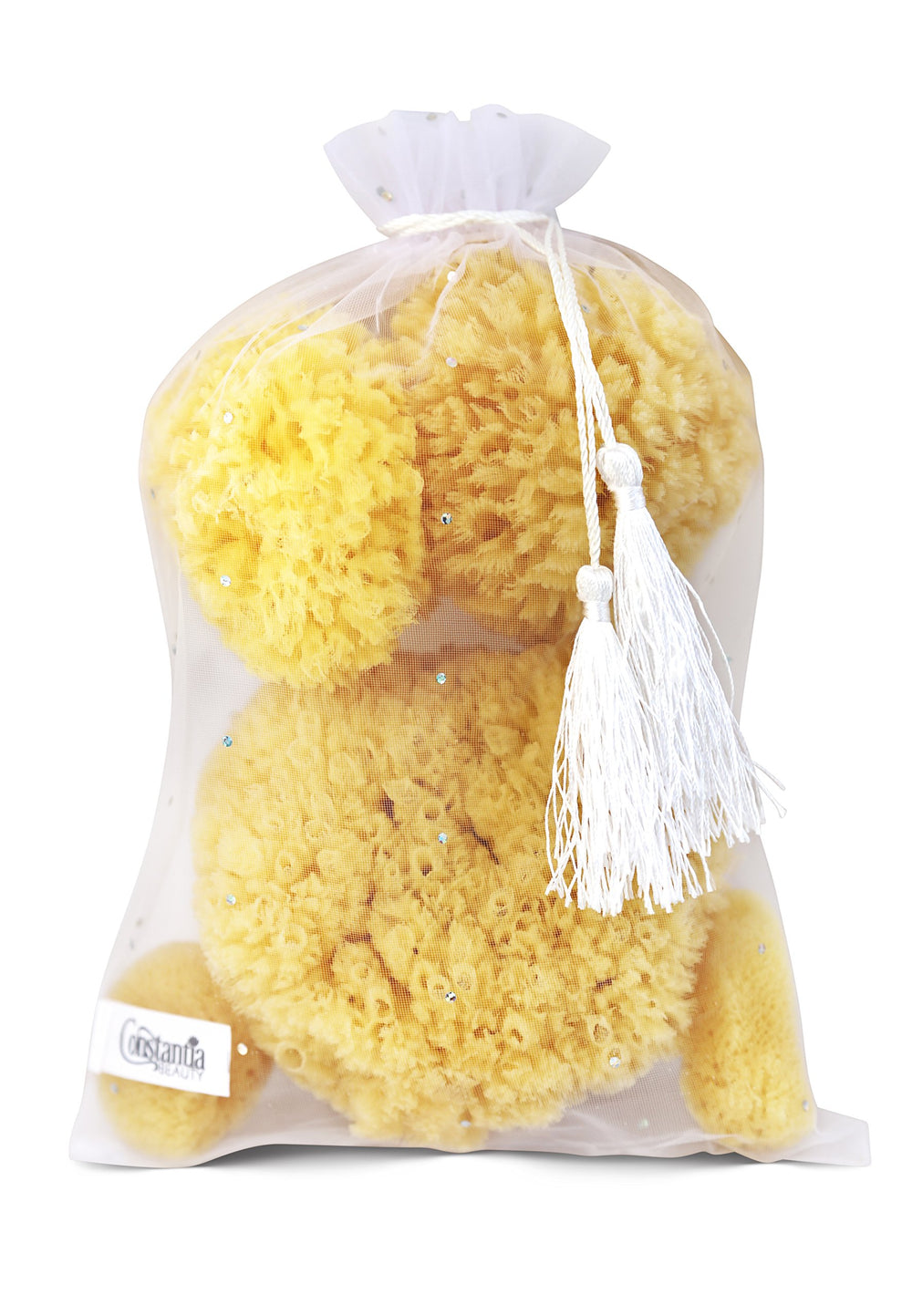 Constantia Beauty soft exfoliating sea sponges ideal for facial cleansing
