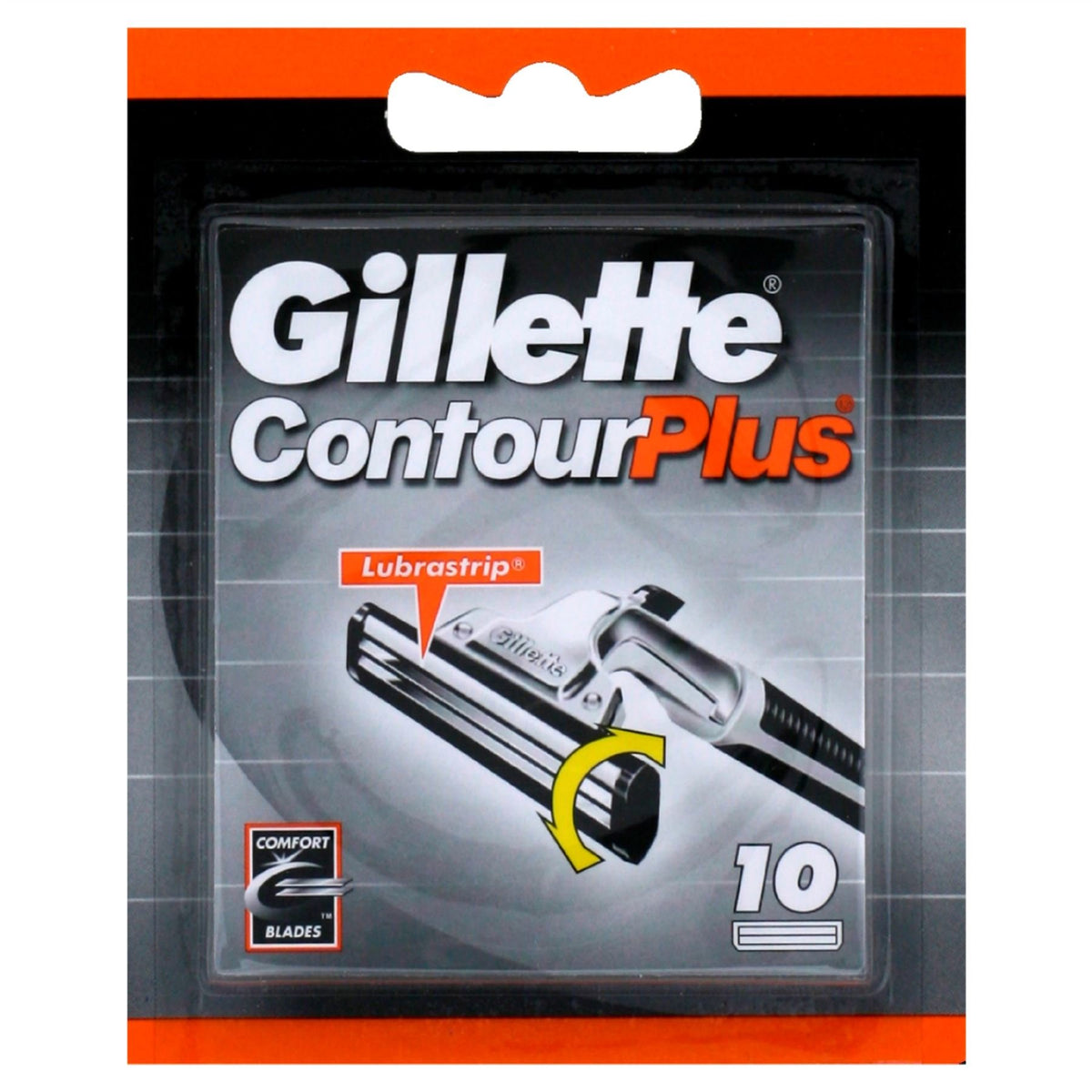 Cartuchos originales Contour Plus, paquete de 10 para un afeitado suave y cercano.