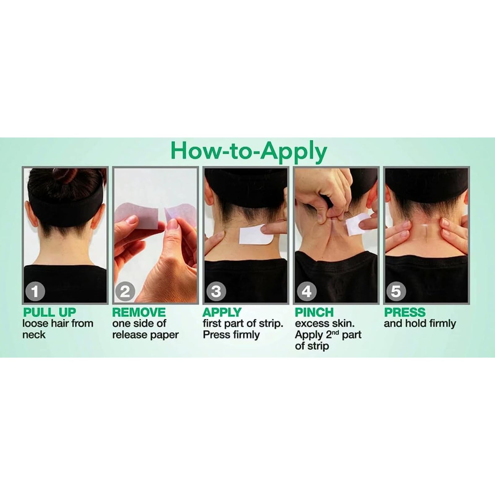 Contours Rx Neck Rescue event-ready look with makeup compatibility reinforces versatile daily use.
