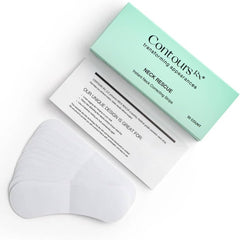 Contours Rx Neck Rescue on neck shows the discreet strap delivering subtle lift under clothing.