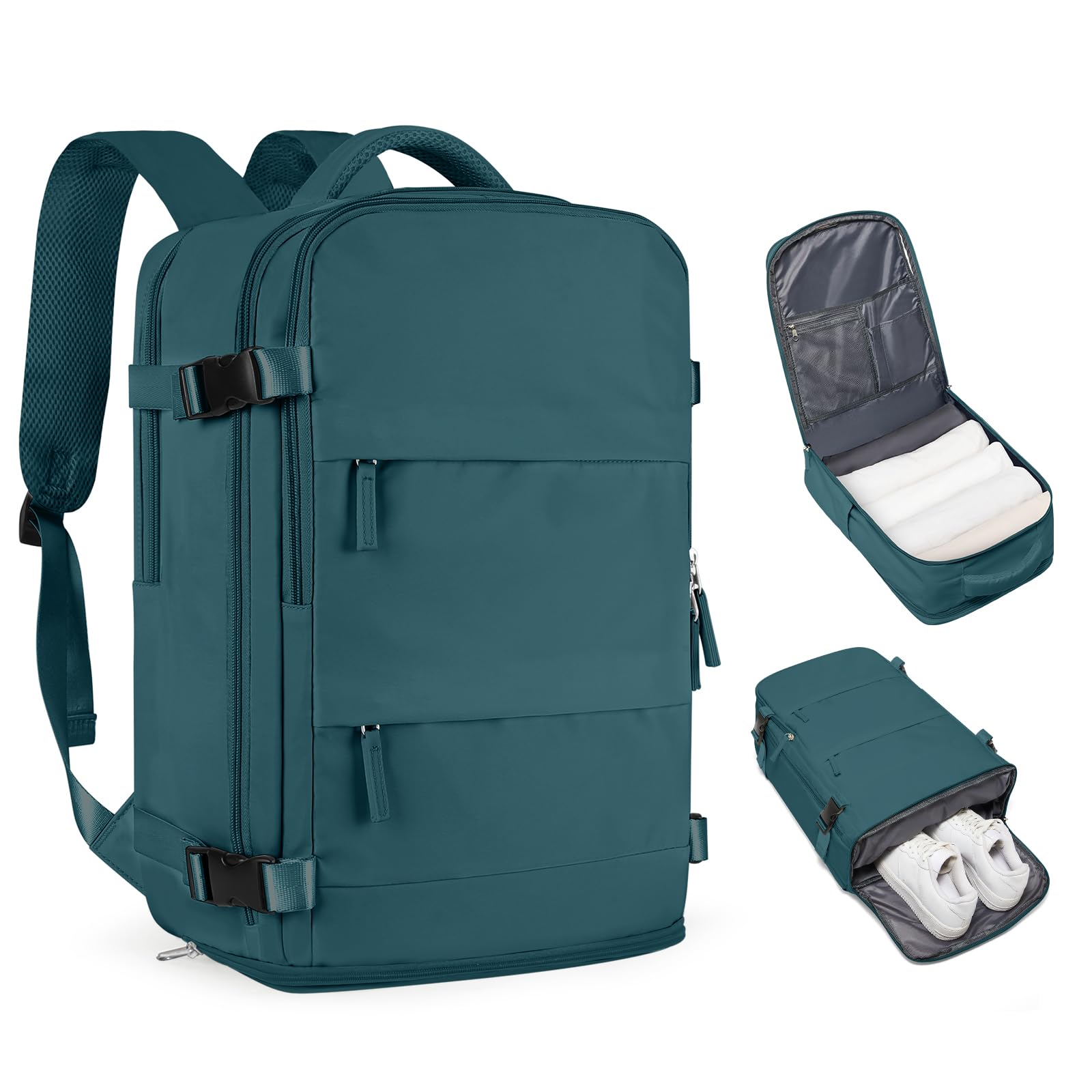 Coofay travel backpack laptop-15-6-inch-compartment keeps your 15.6-inch laptop secure during travel