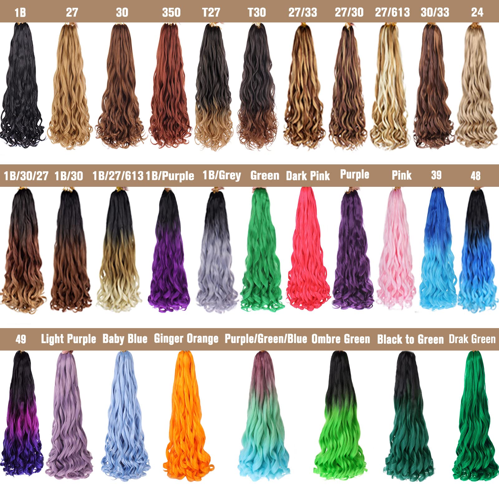 COOKOO durable, reusable curls stay vibrant after wash.