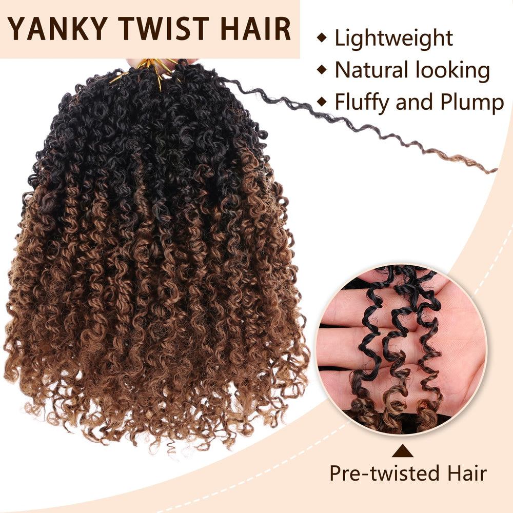 COOKOO Senegalese twist crochet hair pack illustrates soft synthetic fiber and tangle-free wear.