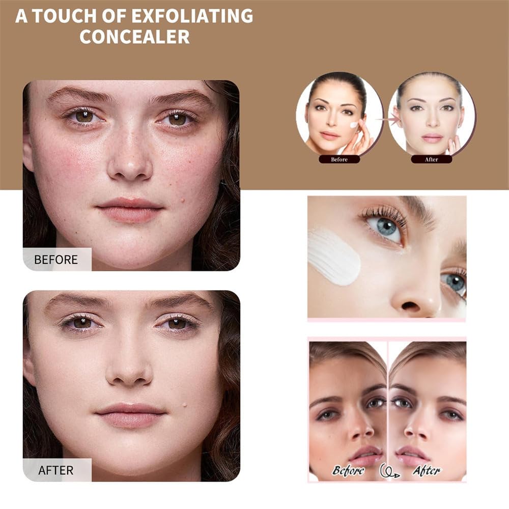 Coolord 4-in-1 foundation liquid blend swirl for seamless blending