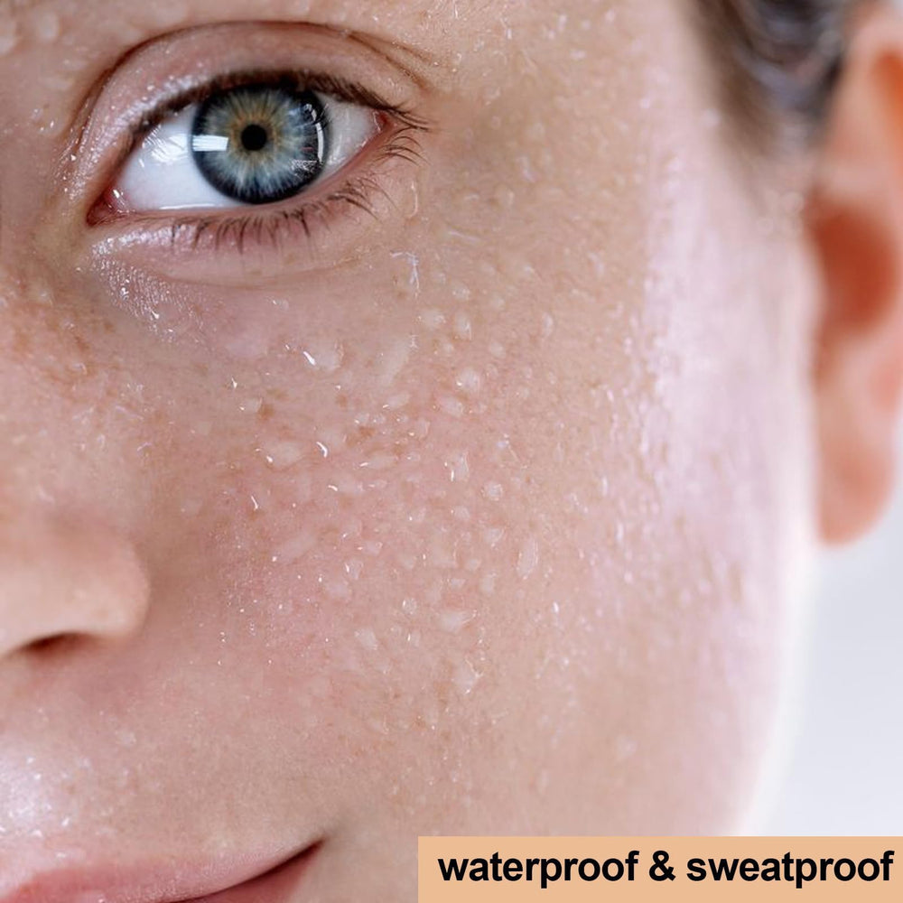 Coolord sweat-proof foundation application scene for active days
