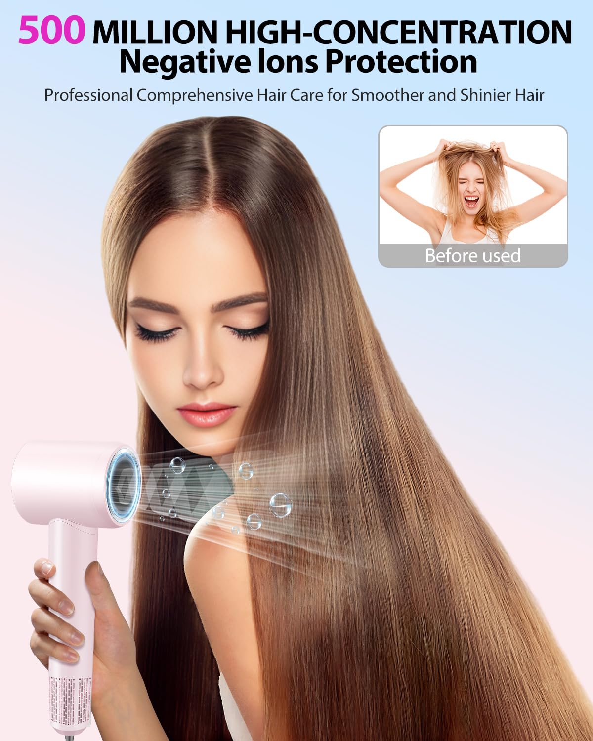 Coolpub quiet travel hair dryer delivers low-noise operation for peaceful mornings
