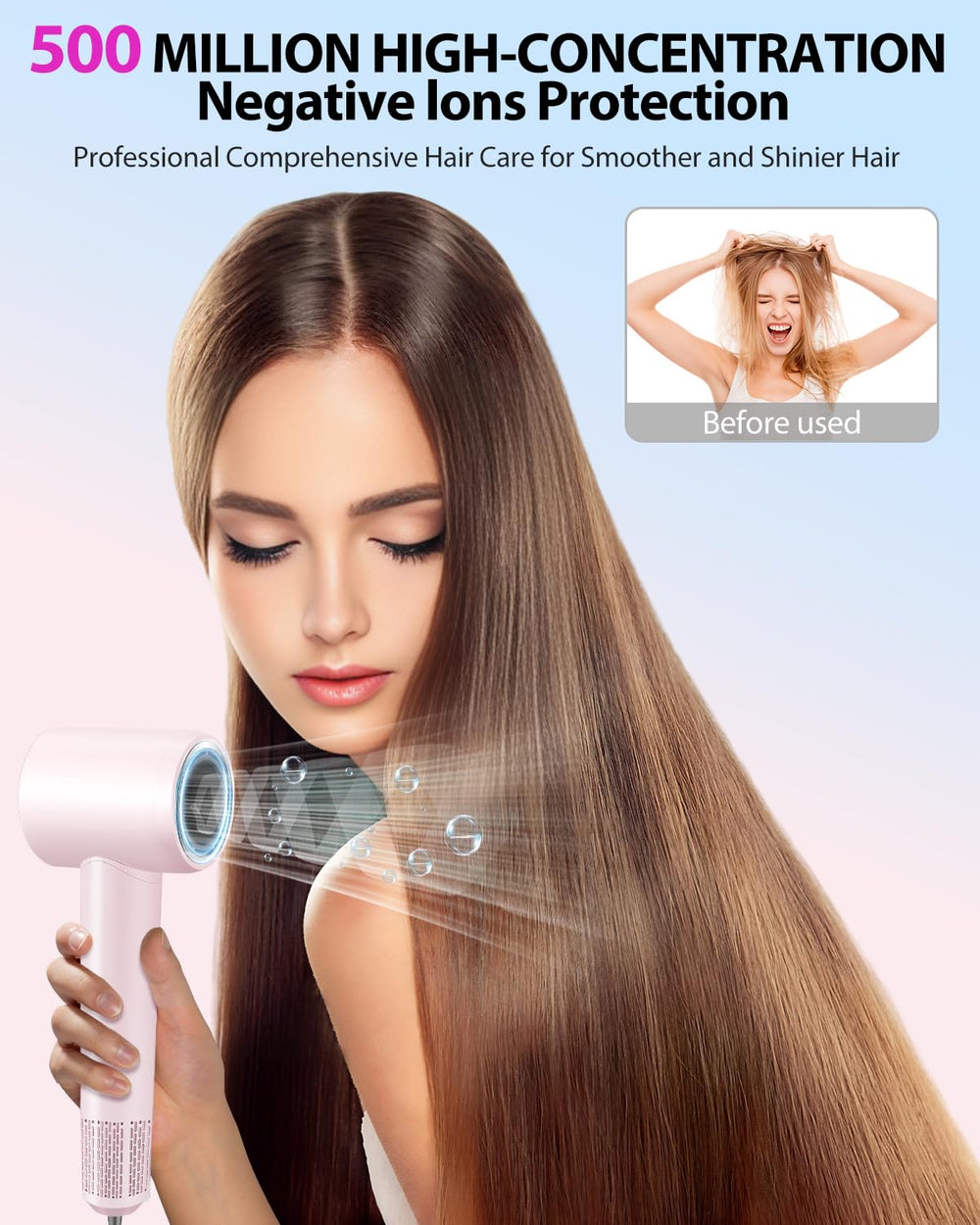 Coolpub quiet travel hair dryer delivers low-noise operation for peaceful mornings