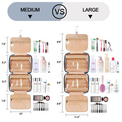 COOSKY jewelry organizer compartment — secure jewelry separation during travel.