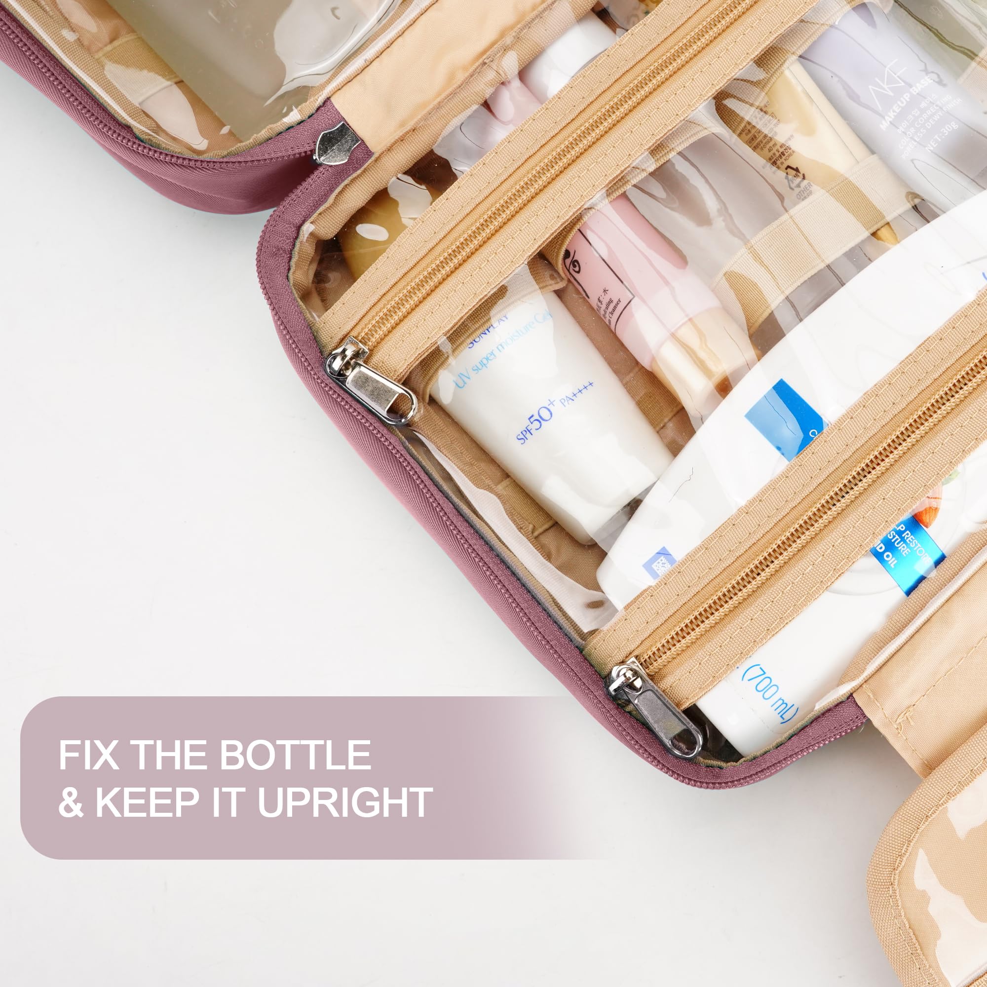 COOSKY bag back trolley-strap frees hands on travel with luggage.