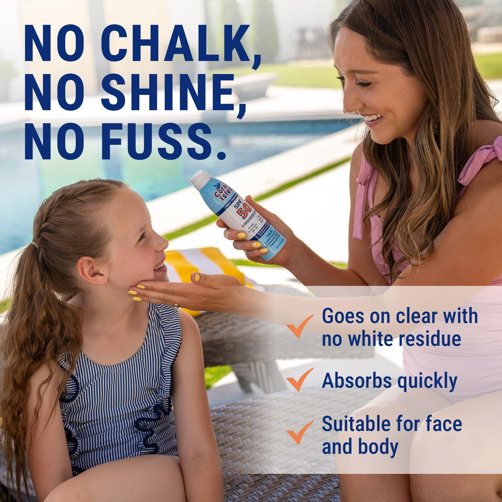 Coral Isles SPF50 label details highlight reef-safe claim