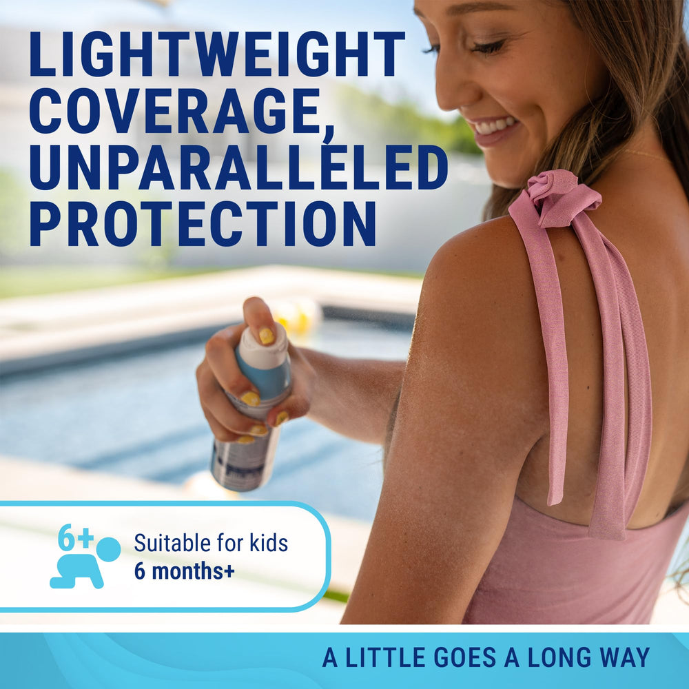 Coral Isles SPF50 spray two-bottle packaging